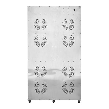 Commercial Food Dehydrator Machine 88 Trays, 150FT² Large Commercial Dehydrator, 7400W No Plug Industrial Meat Dryer, 120V Singlecord Use Beef Jerky Maker Food-Dryer（Truck Delivery）