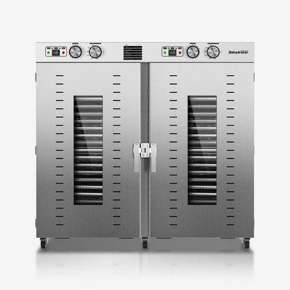 Industrial Food Dehydrator Machine 44 Trays, 75FT² Large Industrial Dehydrator, 4000W Commercial Meat Dryer, 220V Singlecord Use Beef Jerky Maker Food-Dryer （Truck Delivery）